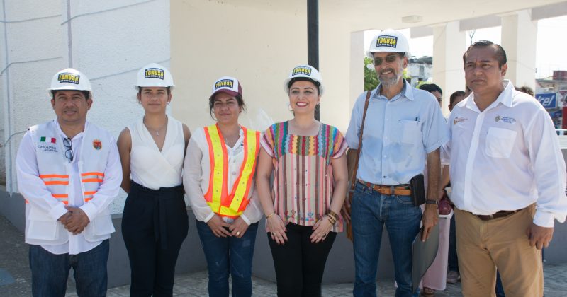 RECORRIDO DE SUPERVISIÓN DE OBRAS EN HUIXTLA