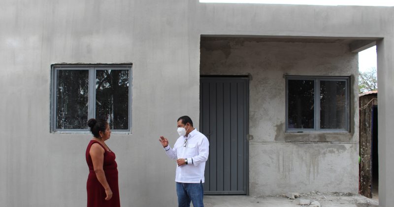 Provich avanza con el 63 % del Programa Nacional de Reconstrucción en Chiapa de Corzo