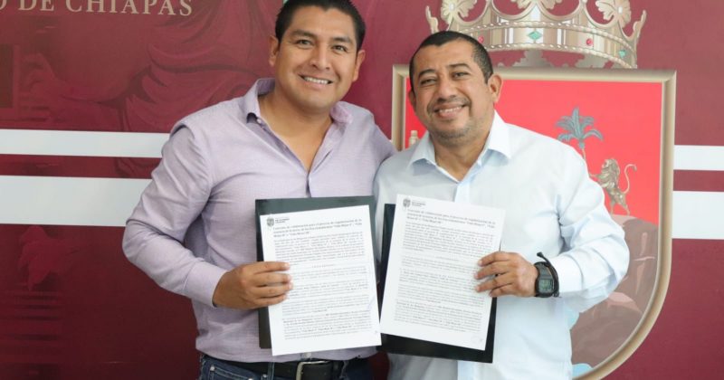 Provich y Ayuntamiento de Las Margaritas firman convenio en beneficio de 150 familias