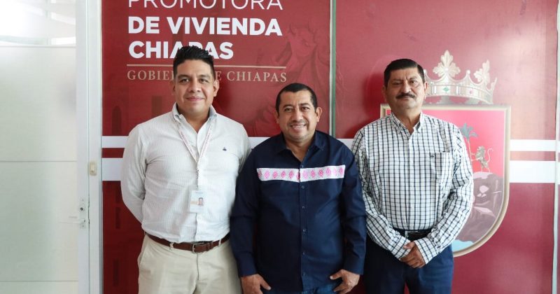 Provich e Insus trabajan en coordinación para regularizar asentamientos humanos en Chiapas